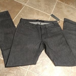 DROMe Men's Jeans Slim Fit Black Denim Sz M 32/32